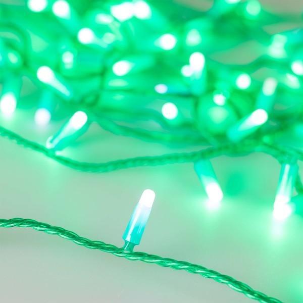 Уличная светодиодная гирлянда Ardecoled нить 230V зеленый ARD-String-Classic-10000-Green-100Led-Milk-Flash Green 031197