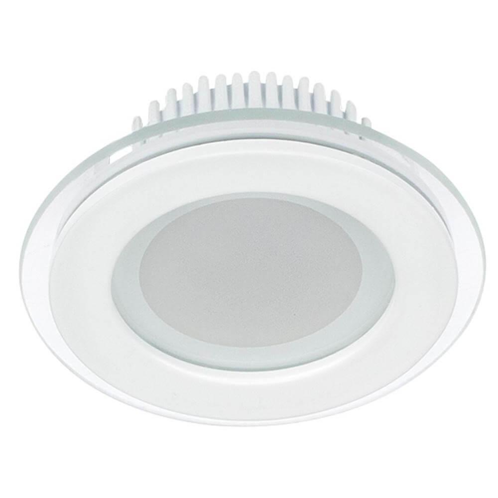 Встраиваемый светодиодный светильник Arlight LT-R96WH 6W Warm White 015575 