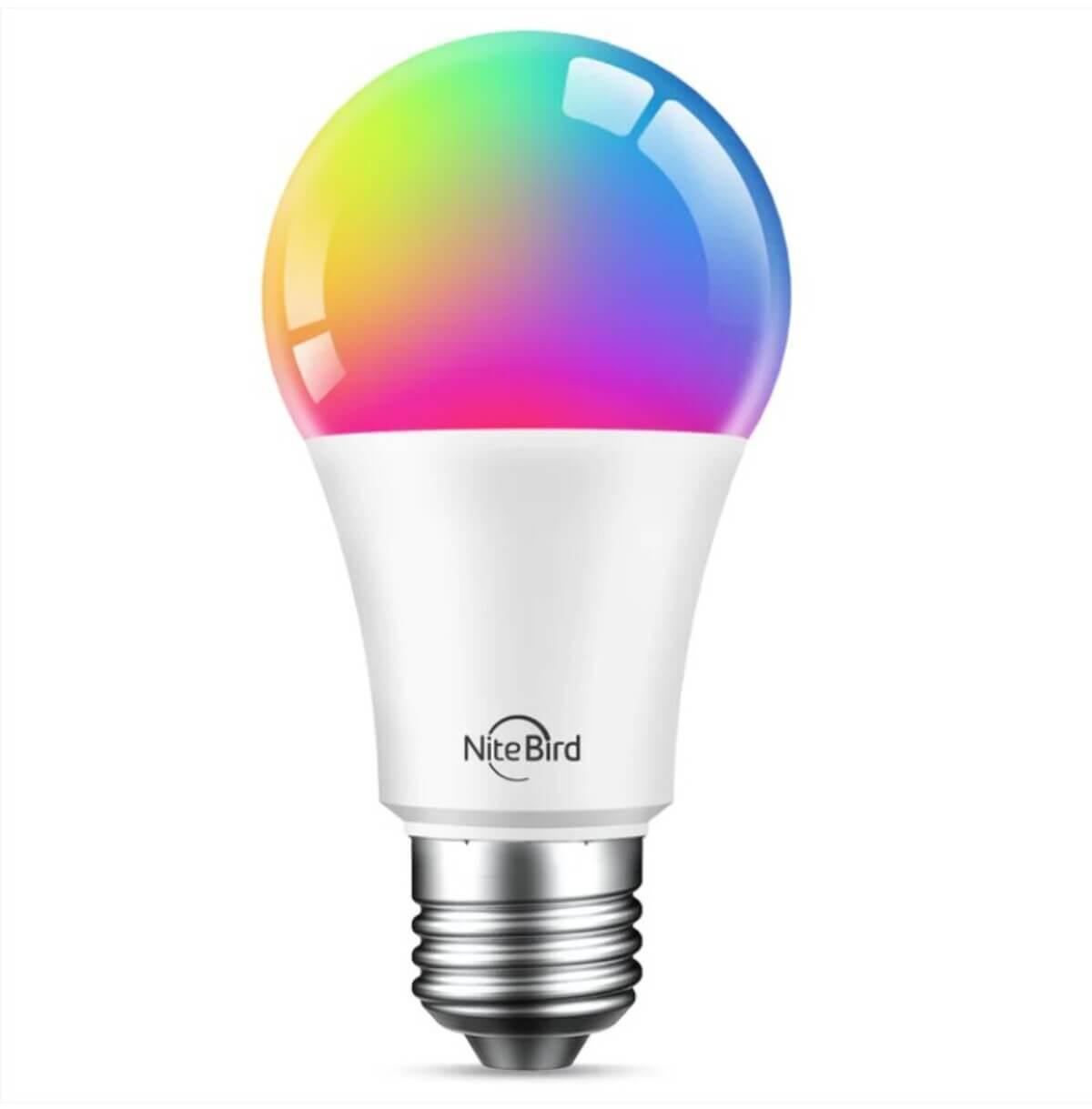 Лампа светодиодная диммируемая NiteBird Smart Bulb E26 9W 2700K-6500K WB4